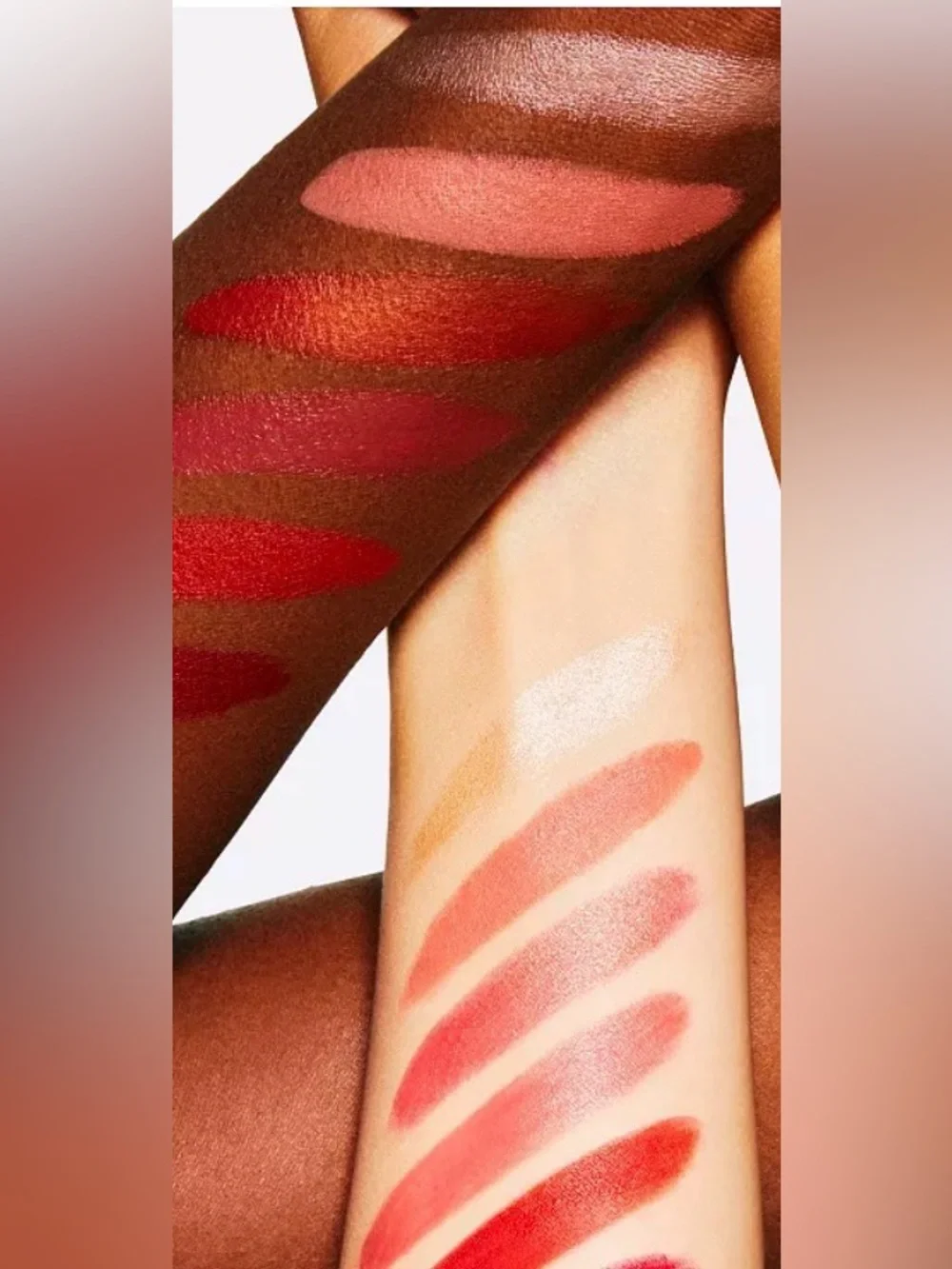 Brand new! MAC Cosmetics Lipstick Set 6 mini lipsticks in pinks, nudes, red.